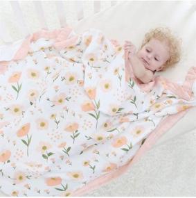 img 2 attached to Bamboo Blankets Breathable Toddler Blanket