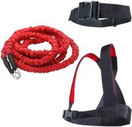 💪 enhance strength, power, and agility with ynxing acceleration speed cord - dynamic resistance trainer for resistance training with 5m/2m elastic cord set логотип