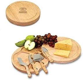 img 3 attached to 🎉 Празднуйте игровой день с NFL Circo Cheese Board/Tool Set, 10 дюймов!