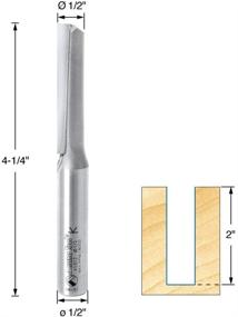 img 3 attached to 💯 Amana Tool 45312: Enhance Precision with Straight Diameter Router Bit