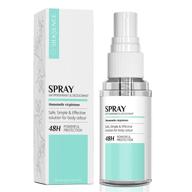 🚿 long-lasting deodorant antiperspirant body spray for men and women - refreshing natural scent logo