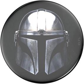 img 3 attached to PopSockets PopGrip - Star Wars Mandalorian: Сменная ручка для телефонов и планшетов