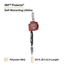 img 3 attached to 3M Protecta Polyester Retractable Safety Harness 3100431