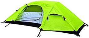 img 3 attached to 🏕️ Windy 1 Person Dome Bivy Lightweight Tent by NTK - Outdoor Backpacking Tent, 8 x 5FT, Fully Waterproof 2500mm, Super Compact, Durable Fabric, Full Coverage Rainfly, Micro-Mesh Screen