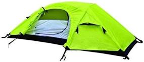 img 4 attached to 🏕️ Windy 1 Person Dome Bivy Lightweight Tent by NTK - Outdoor Backpacking Tent, 8 x 5FT, Fully Waterproof 2500mm, Super Compact, Durable Fabric, Full Coverage Rainfly, Micro-Mesh Screen