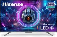 📺 75-inch hisense u7g quantum dot qled series android 4k smart tv with alexa compatibility logo
