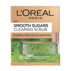 img 3 attached to 🧖 L'Oreal Paris Pure Sugar Scrub Purify and Unclog - Deep Cleansing Facial Scrub, 1.7 oz.