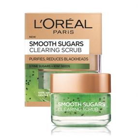 img 4 attached to 🧖 L'Oreal Paris Pure Sugar Scrub Purify and Unclog - Deep Cleansing Facial Scrub, 1.7 oz.