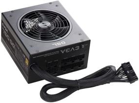 img 1 attached to EVGA 210-GQ-0750-V1 750-ваттный блок питания GQ - 80 + ЗОЛОТО, полумодульный, режим EVGA ECO, гарантия 5 лет, черный.