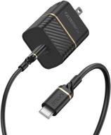 🔌 otterbox performance fast charge kit - usb-c зарядное устройство для стены + usb-c кабель - 18w - 3,3ft - черный (оптимизация для seo) логотип