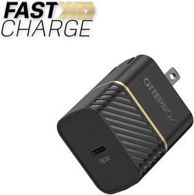 img 2 attached to 🔌 OtterBox Performance Fast Charge Kit - USB-C Зарядное устройство для стены + USB-C кабель - 18W - 3,3FT - Черный (оптимизация для SEO)