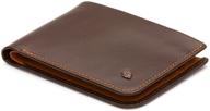 bellroy leather hide and seek wallet: men's accessories and wallets, card cases, and money organizers logo