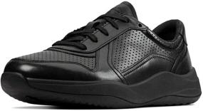 img 4 attached to 👟 Clarks SIFT Speed Trainers - Men's Black Shoes