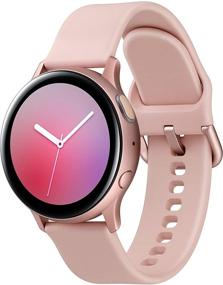img 2 attached to 🌊 SAMSUNG Galaxy Watch Active2 - IP68 Water Resistant, Aluminum Bezel, GPS Heart Rate, Fitness Bluetooth Smartwatch - International Version (R830-40mm, Pink Gold) - Ultimate Activity Companion