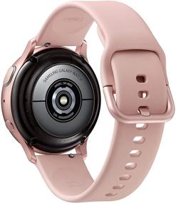 img 3 attached to 🌊 SAMSUNG Galaxy Watch Active2 - IP68 Water Resistant, Aluminum Bezel, GPS Heart Rate, Fitness Bluetooth Smartwatch - International Version (R830-40mm, Pink Gold) - Ultimate Activity Companion