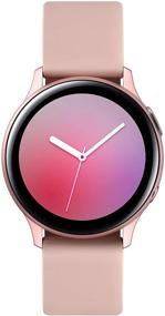 img 4 attached to 🌊 SAMSUNG Galaxy Watch Active2 - IP68 Water Resistant, Aluminum Bezel, GPS Heart Rate, Fitness Bluetooth Smartwatch - International Version (R830-40mm, Pink Gold) - Ultimate Activity Companion