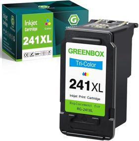 img 4 attached to 🖨️ GREENBOX Remanufactured Canon 241XL Color Ink Cartridge Replacement for Canon CL-241XL 241 XL, Compatible with Canon PIXMA MG3620, TS5120, MX532, MX472, MX452, MG3522, MG2120, MG3520, MG3220 Printers - 1 Tri-Color