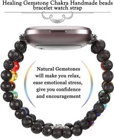 img 3 attached to Protection Chakra Healing Bracelet Compatible