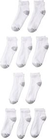 img 2 attached to 🧦 Hanes Ultimate Boys 10-Pack Low-Cut Socks: Top-Quality Comfort for Active Feet!