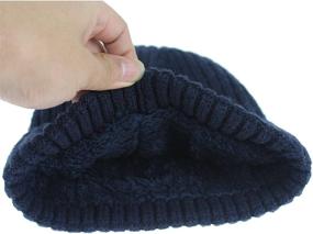 img 1 attached to 🧢 Warm and Trendy Chalier Wool Knit Slouchy Beanie Hats for Men - Perfect Winter Headwear