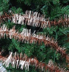 img 1 attached to 🎄 36 FT Christmas Garland Classic Christmas Decorations - Christmas Elegance in Rose Gold