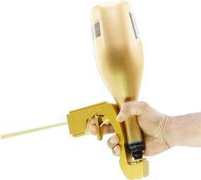 img 2 attached to 🍾 Cozylife HomeWidget Champagne Gun Shooter - Gold Metal Beer Bottle Sprayer Alcohol Shot Liquor Fountain Dispenser Hypegun Adjustable Wine Stopper Squirt for Birthday Wedding Drinking Fun Bar Party: Unleash the Excitement!