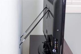 img 3 attached to Secure Your TV and Furniture with Heavy-Duty Adjustable Anti-Tip Straps - Perfect for Safety, Earthquake Protection, and Non-Tipping Prevention!