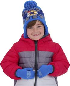 img 3 attached to Stay Warm with Nickelodeon Toddler Patrol Mittens: Boys' Cold Weather Accessories