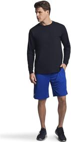 img 3 attached to 👕 Premium Russell Athletic Essential Sleeve in Stylish Maroon Shade: Unveiling the Perfect Combination of Comfort and Style!