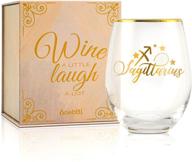 onebttl zodiac sagittarius astrology sign wine glasses: stunning stemless november december birthday wine glasses for women, friendship, and christmas gifts логотип