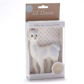 img 3 attached to 🦙 Lil' Llama Teething Toys for Babies, Llama Teether for Toddler & Baby Boys and Girls, 100% Natural Rubber BPA-Free Squeaky Baby Toy, Soothe Sore Itchy Gums & Teething Pain" -> "Organic Llama Teething Toys for Babies, Toddler & Baby Boys/Girls - 100% Natural Rubber BPA-Free Squeaky Baby Toy to Soothe Sore Gums & Teething Pain