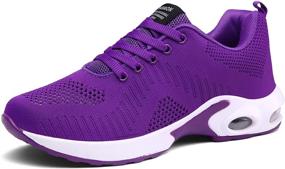 img 4 attached to 👟 CASMAG Women's Lightweight Sneakers - Ultra Comfortable Casual Shoes for Athletic Walking and Fashion