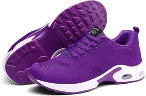 img 1 attached to 👟 CASMAG Women's Lightweight Sneakers - Ultra Comfortable Casual Shoes for Athletic Walking and Fashion