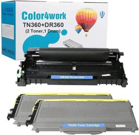 img 4 attached to 🖨️ High Yield Brother TN360 Toner Cartridge & DR-360 Drum Kit (1 Drum, 2 Toner, 3 Pack) for DCP-7030 7040 HL-2170W HL 2140 HL-2150N MFC-7340 7840W 7440N 7345N Series Printer