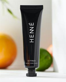 img 1 attached to Henné Organics Citrus Luxury Hand Cream - Natural Skin Moisturizer for Enhanced Hydration and Nourishment