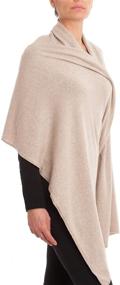 img 2 attached to Dalle Piane Cashmere Stole Cashmere Women's Accessories in Scarves & Wraps