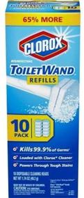 img 3 attached to 🚽 Convenient and Hygienic Toilet Wand Refill 10-Pack for Effortless Cleaning