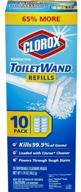 🚽 convenient and hygienic toilet wand refill 10-pack for effortless cleaning logo
