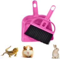 dustpan hedgehog hamsters chinchilla cleaning logo
