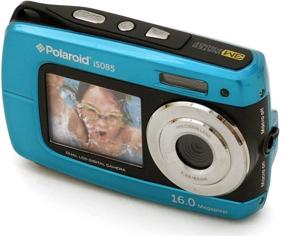 img 1 attached to 📸 Плеер Polaroid IS085-BLU-COP 16 с 2,7-дюймовым ЖК-дисплеем в синем оттенке