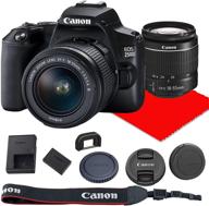 canon eos 250d / rebel sl3 dslr camera: unboxing & review with 18-55mm f/3.5-5.6 iii lens logo