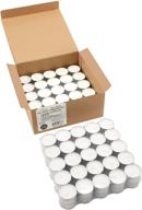 🕯️ stonebriar 50 pack long-lasting unscented tea light candles with extended 6-7 hour burn time logo