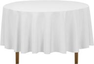 🌟 high-quality linentablecloth 90 inch round polyester tablecloth - elegant, durable, and versatile логотип