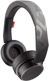 img 4 attached to 🎧 Беспроводные спортивные наушники Plantronics BackBeat FIT 500 с заушным креплением - с защитой от пота и влаги, и с черным цветом (восстановленные)