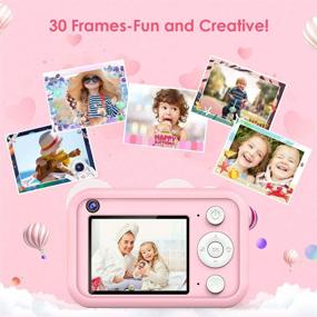 img 3 attached to 📸 Capture Everlasting Memories with Vimpro Digital Cameras Toddler Recorder