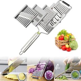 img 4 attached to Multi Purpose Vegetable Stainless Chopper Adjustable