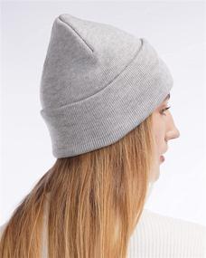 img 3 attached to Beanie Winter Cuffed Unisex Various