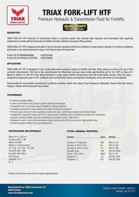 img 2 attached to Triax Multipurpose Forklift Hydraulic Transmission