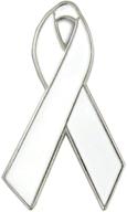 🎗 mandujour causes awareness ribbon lapel pin brooches: show your support in style! logo
