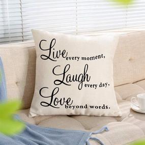 img 2 attached to Ogiselestyle Moment Motivational Decorative Cushion